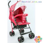 Коляска прогулочная JOY S 908-1 Т КРАСНАЯ